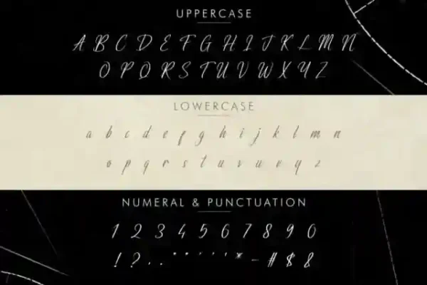Lackluster Font Calligraphy - Image 2