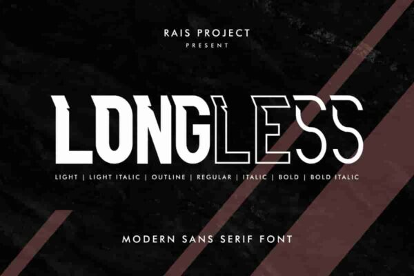 Longless Sans Serif Display Font - Image 9