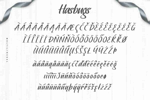 Hasbugs brush Font - Image 7