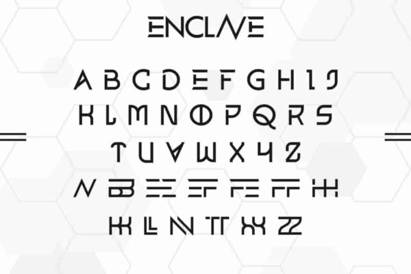 ENCLAVE Sans Serif Font - Image 6