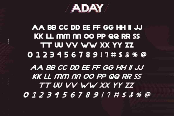 Aday Sans Serif Font - Image 2