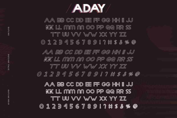 Aday Sans Serif Font - Image 4