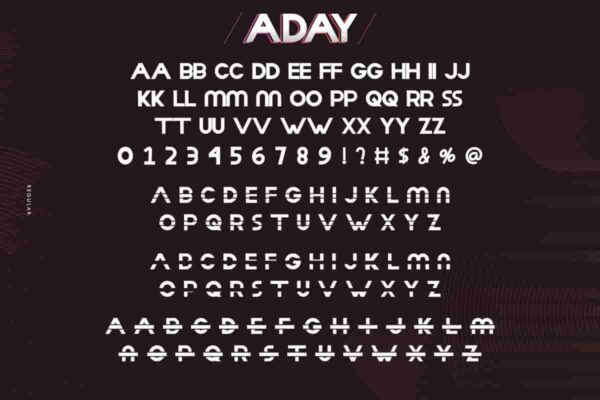 Aday Sans Serif Font - Image 8