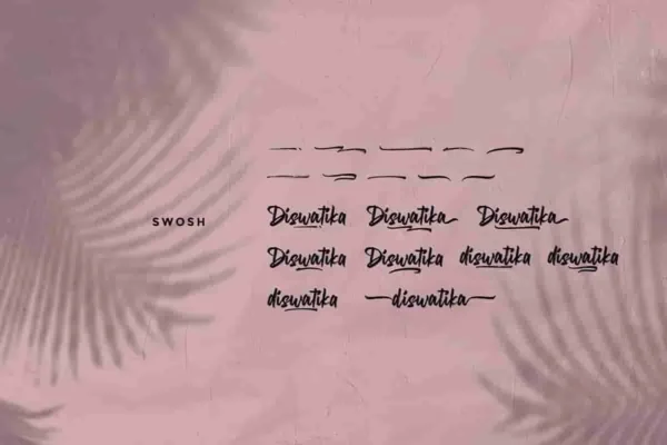 Diswatika Brush Font - Image 8