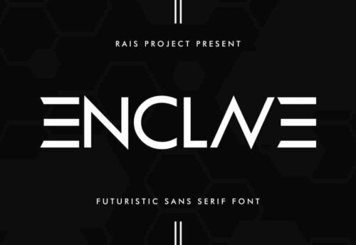 ENCLAVE Sans Serif Font