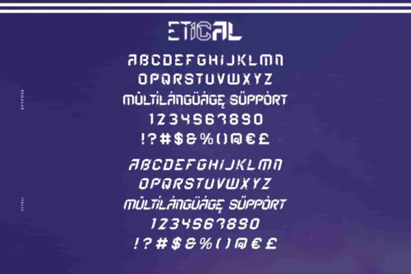Etical Sans Serif Font - Image 5