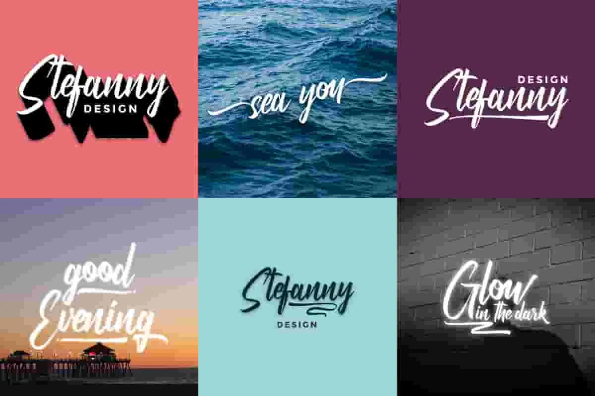 Harmonize calligraphy Font - Image 5