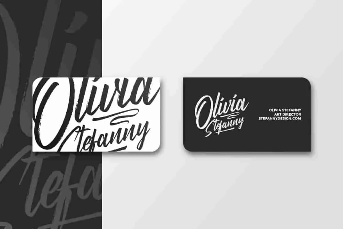 Harmonize calligraphy Font - Image 4