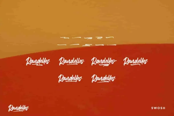 Randelles Brush Font - Image 6