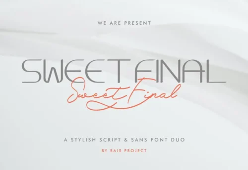 Sweet Final Display Font