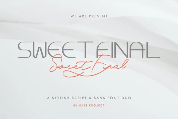 Sweet Final Display Font