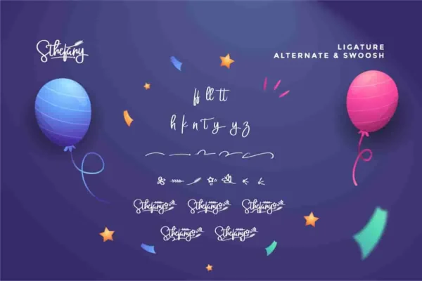 Sthefany Handwriting Font - Image 6