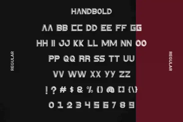 HanBold Sans Serif Font - Image 8