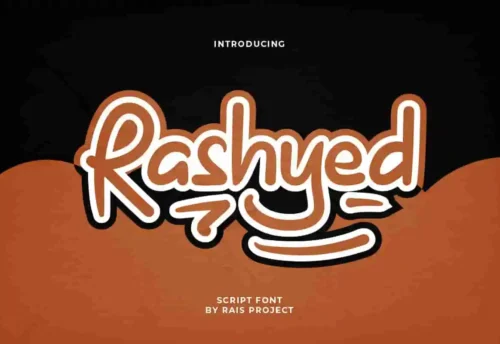Rashyed Handwriting Fun Font