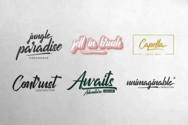Backscatter Brush Font - Image 9
