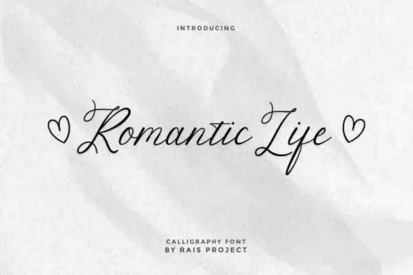 Romantic Life Handwriting Font