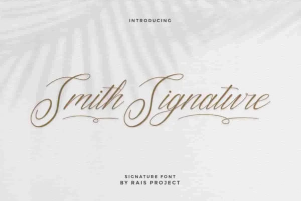 Smith Signature Font