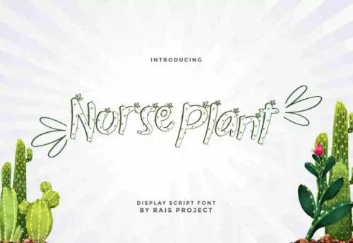 Nurse Plants Sans Serif Font