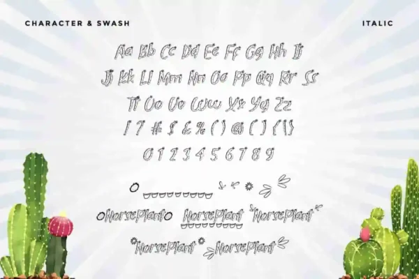 Nurse Plants Sans Serif Font - Image 4