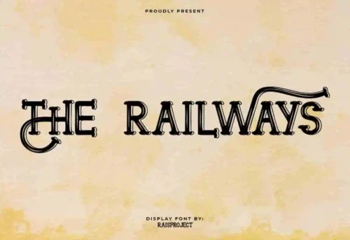 The Railways Sans Serif Font