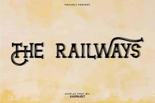 The Railways Sans Serif Font