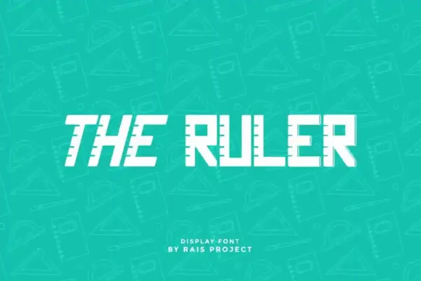 The Ruler Sans Serif Font - Image 10