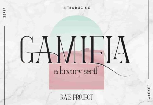 Gamiela Sans Serif Font