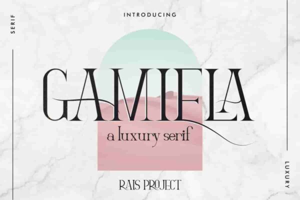 Gamiela Sans Serif Font