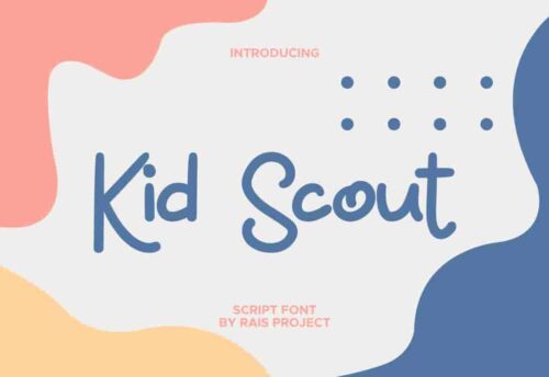 Kid Scout Display Font
