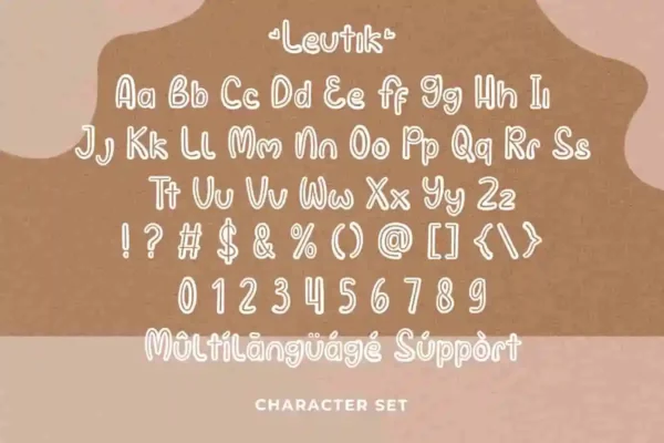 Leutik Cartoon Font - Image 6