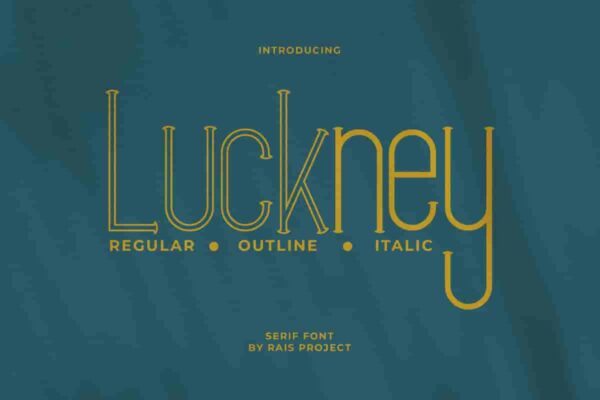 Luckney Sans Serif Font - Image 11