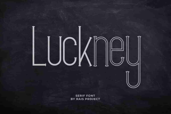 Luckney Sans Serif Font
