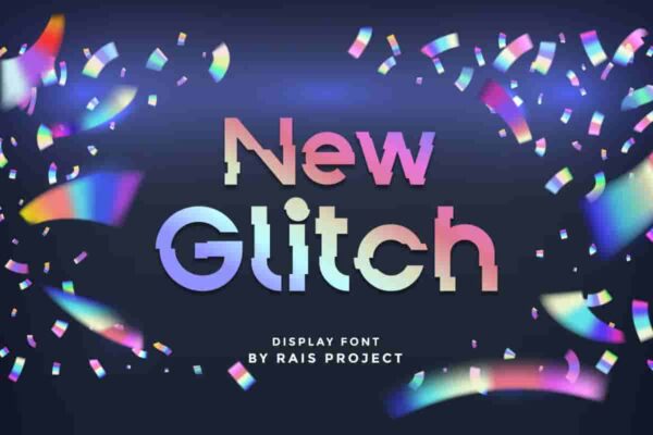 New Glitch Display Font - Image 10