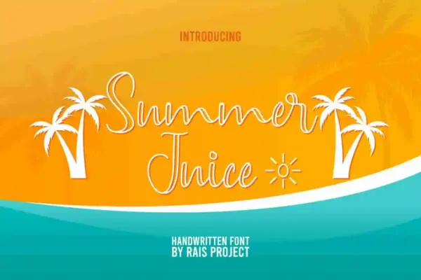 Summer Juice Handwriting Font - Image 2