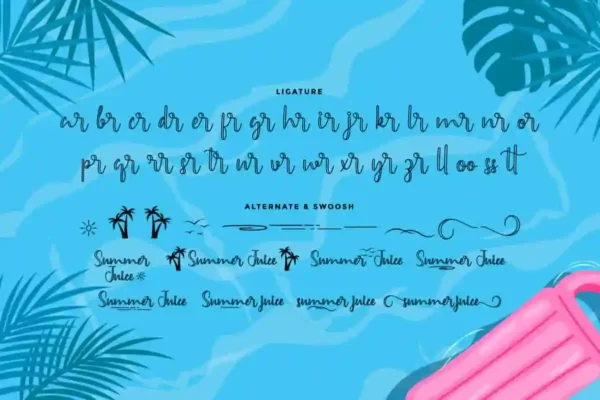 Summer Juice Handwriting Font - Image 6