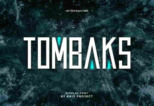 Tombaks Sans Serif Font