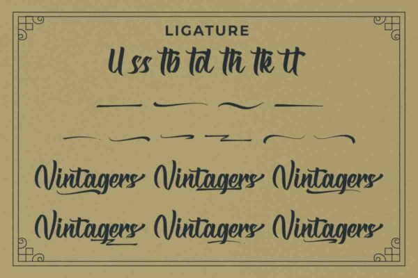 Vintagers Brush Font - Image 7