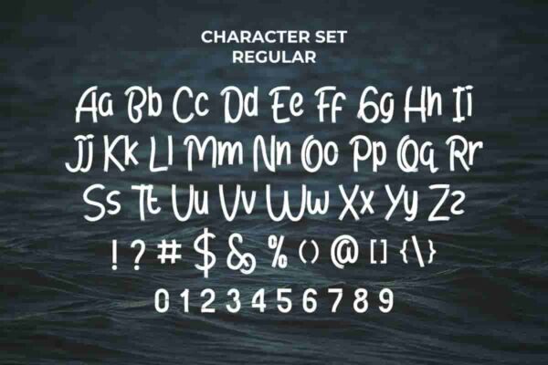 Ocean Drive Brush Font - Image 11