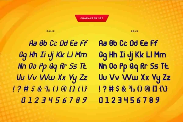 Power Clean Display Font - Image 6
