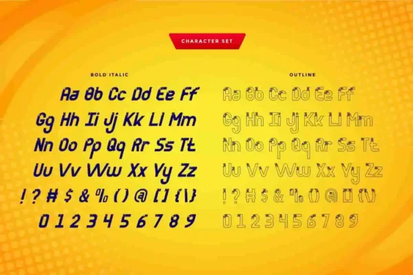 Power Clean Display Font - Image 8
