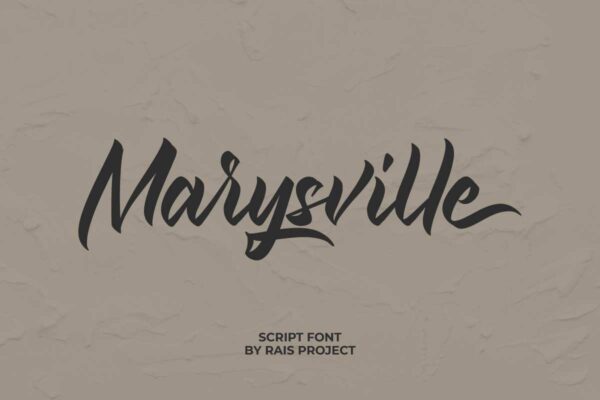 Marysville Signature Font - Image 10