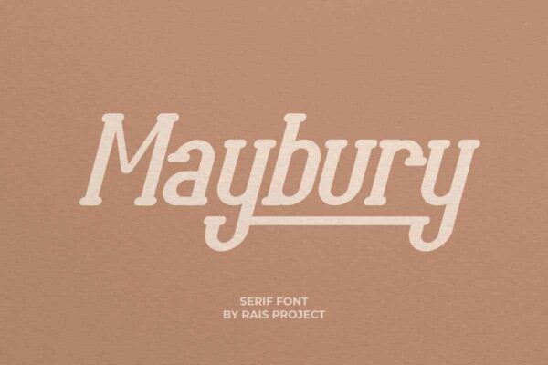 Maybury Serif Font - Image 11