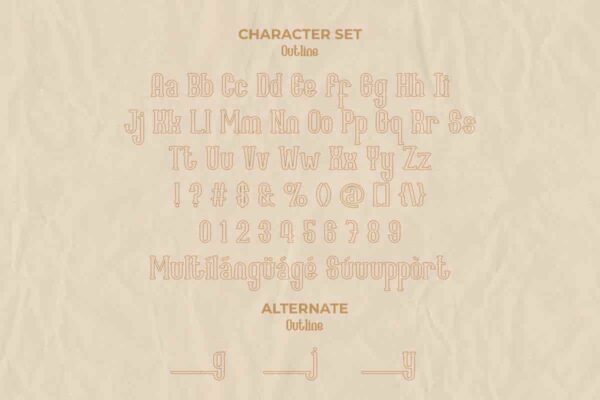 Maybury Serif Font - Image 5
