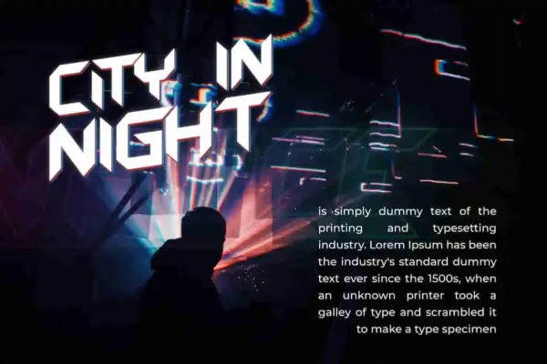 Gunrace Display Font - Image 6
