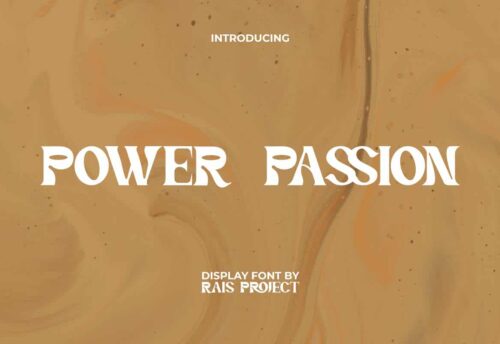 Power Passion Font