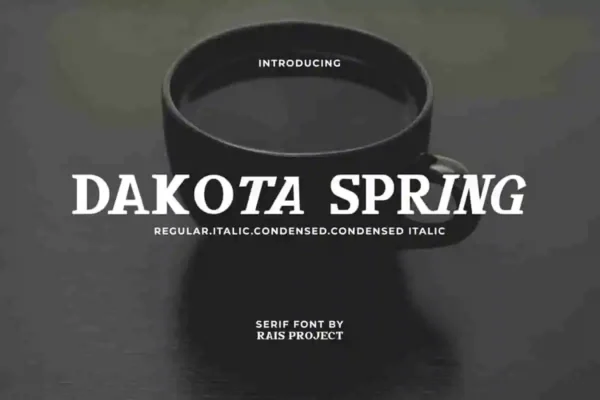 Dakota Spring Font