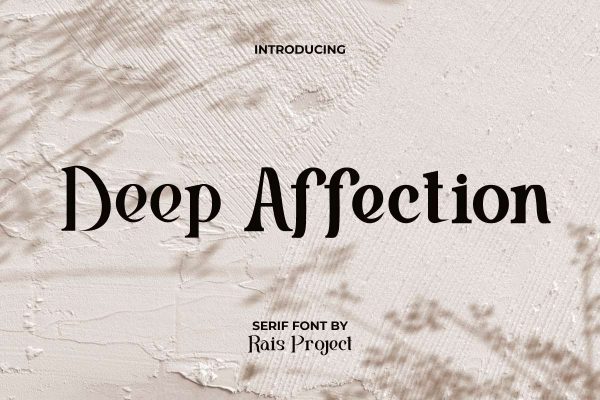 Deep Affection Font