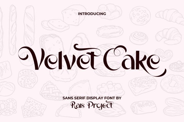 Velvet Cake Font