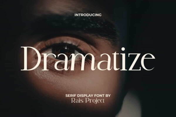 Dramatize Display Font