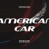 American Car Font